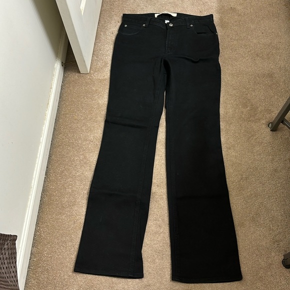 GAP women’s black boot cut jeans size 8 long new without tags - Picture 1 of 7